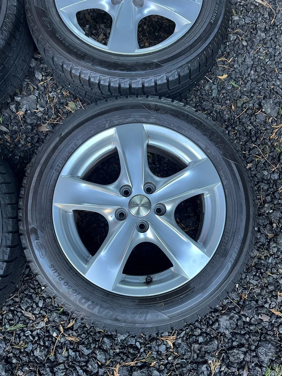 15’ VW Polo 5x100 alloy wheels - Image 4