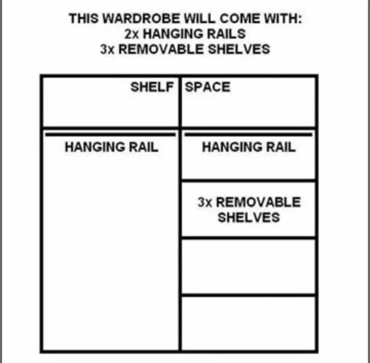 Cuba Sliderobe 1.81m Grey Specifications: Dimensio - Image 3