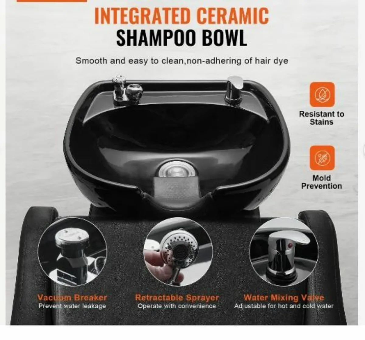 Shampoo Backwash Chair - Image 3