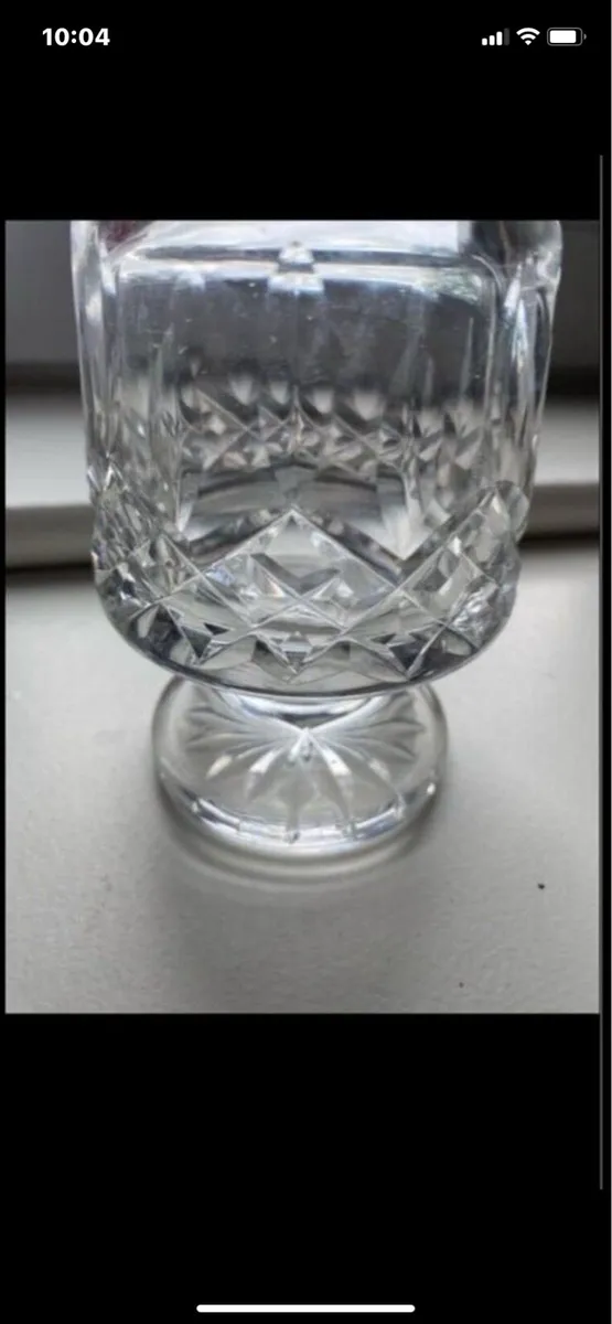 Vintage Waterford Crystal Condiment Jar - Image 2