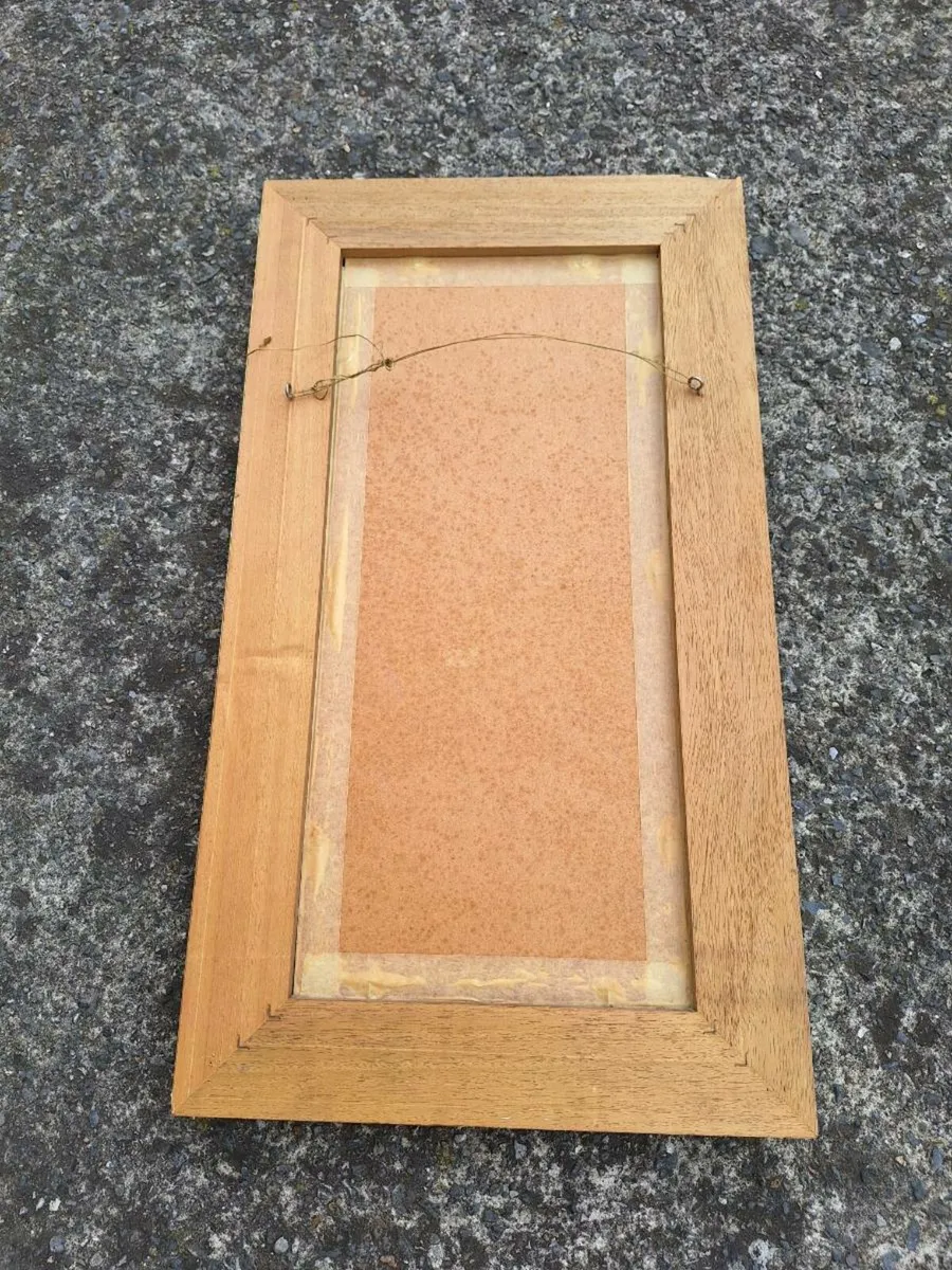 Lovely rectangular bevelled mirror - Image 2