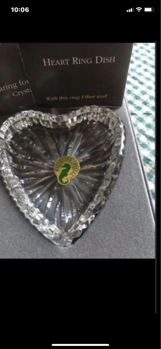 Vintage Waterford Crystal Ring Dish - Image 2