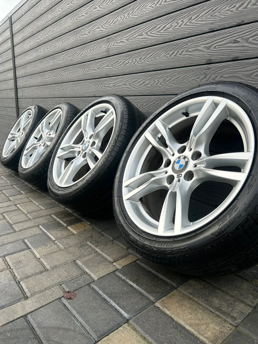 18” GENUINE BMW M-SPORT ALLOY WHEELS & TYRES - Image 1