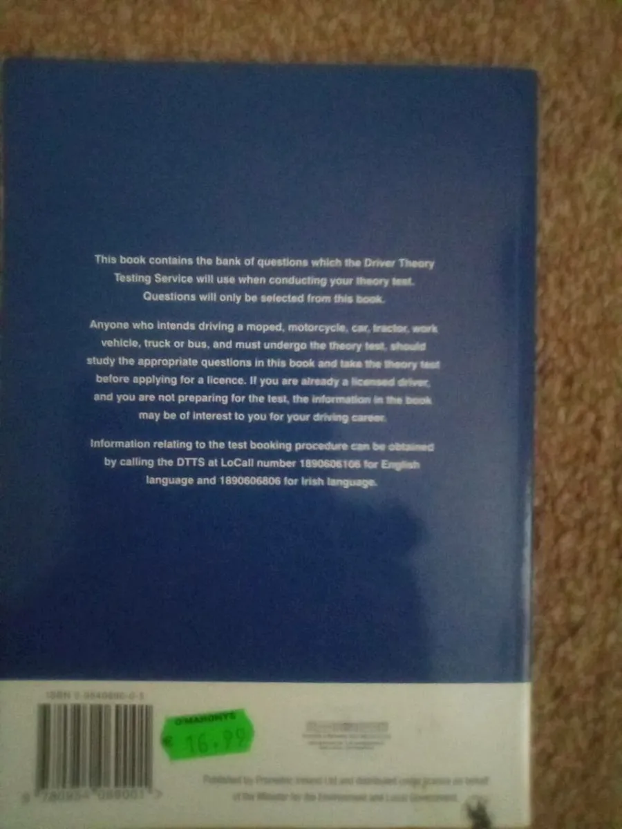 OFFICIAL.  DRIVER. THEORY.  TEST.  BOOK - Image 2