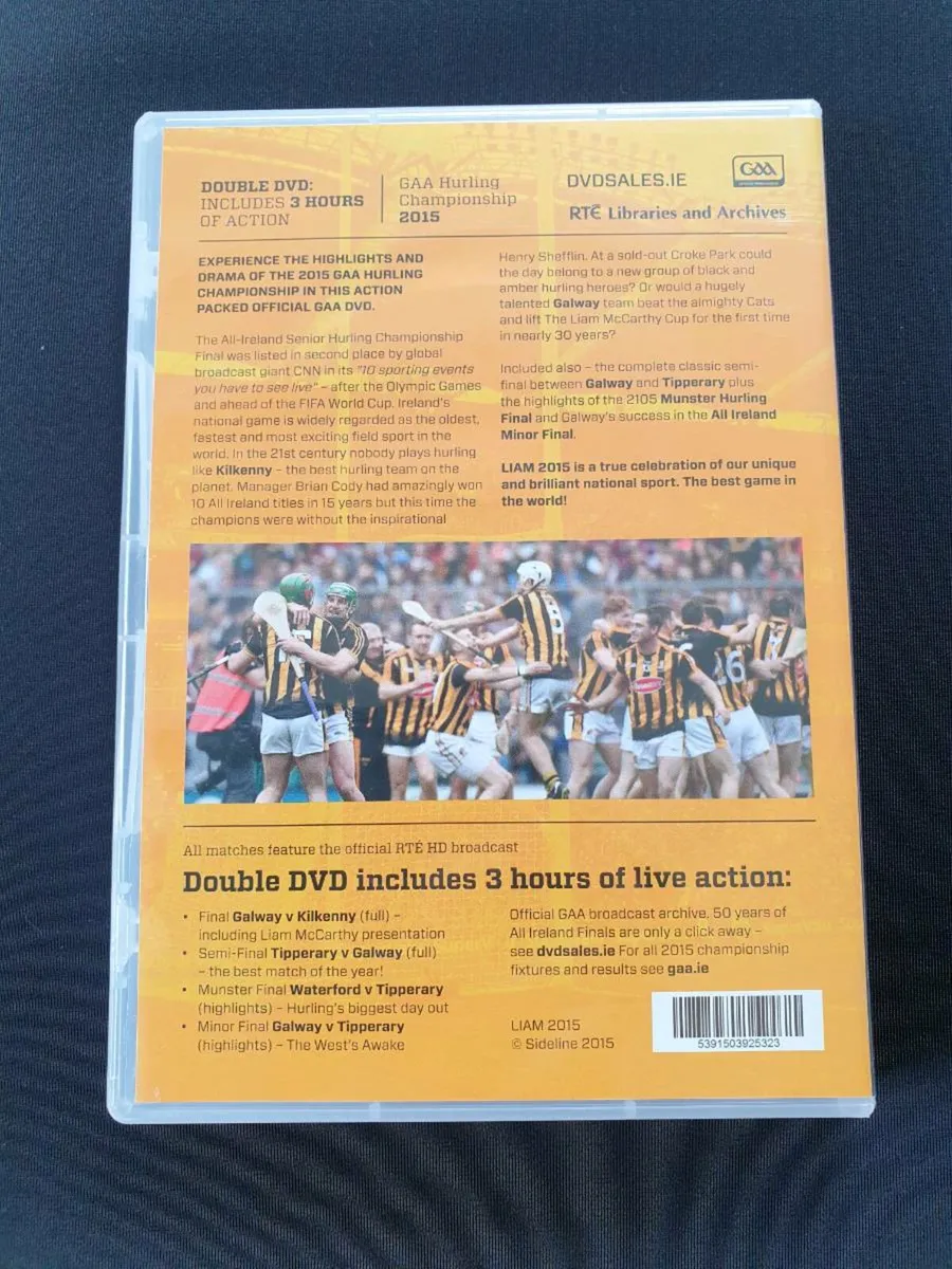 LIAM 2015 Double DVD 2015 GAA Hurling Championship - Image 2