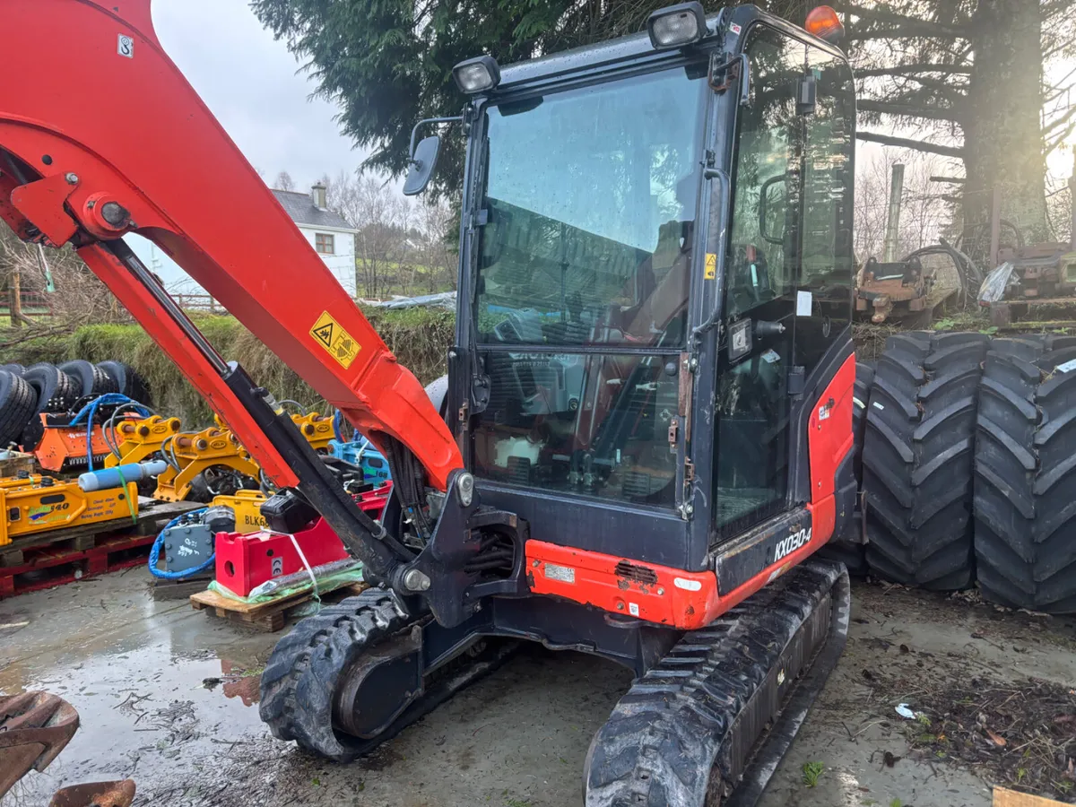 2019 Kubota KX030-4 2800hrs - Image 1