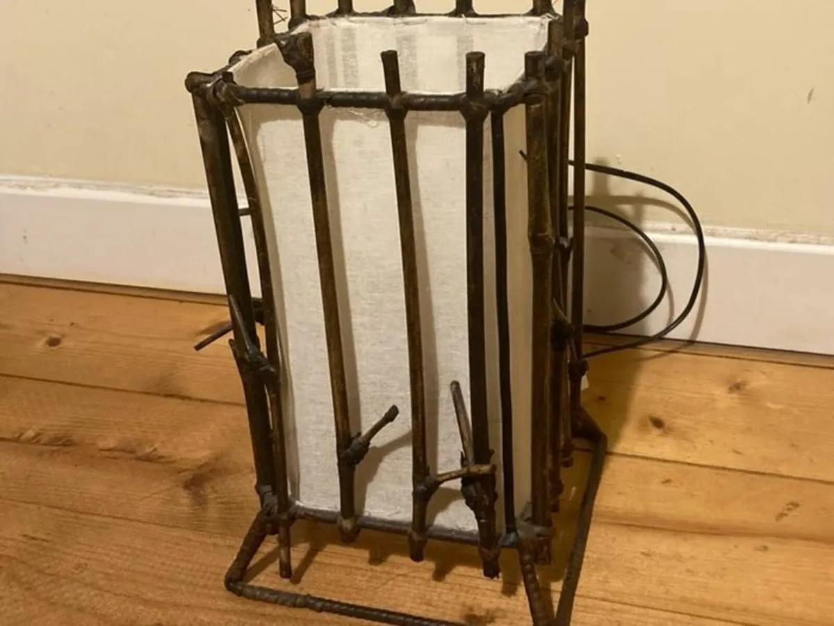 Handmade Rustic Branch / Twig Table Lamp - Image 2