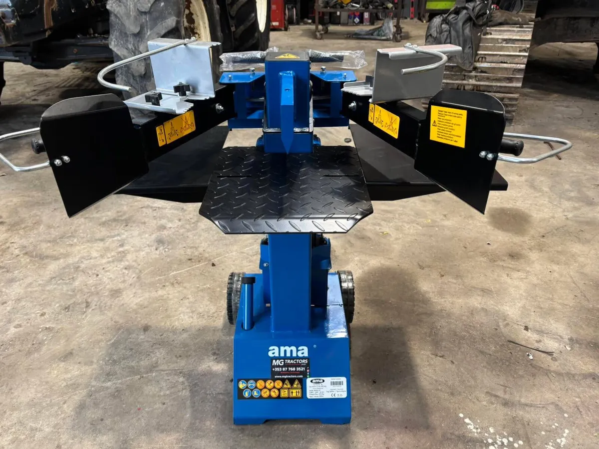 Brand-new 8 ton electric log splitter - Image 1
