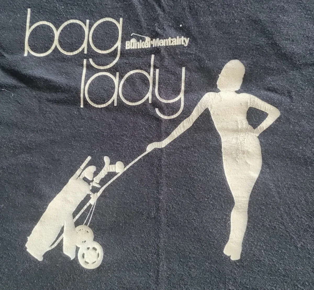 Bunker Mentality Golf T shirt L - Image 4