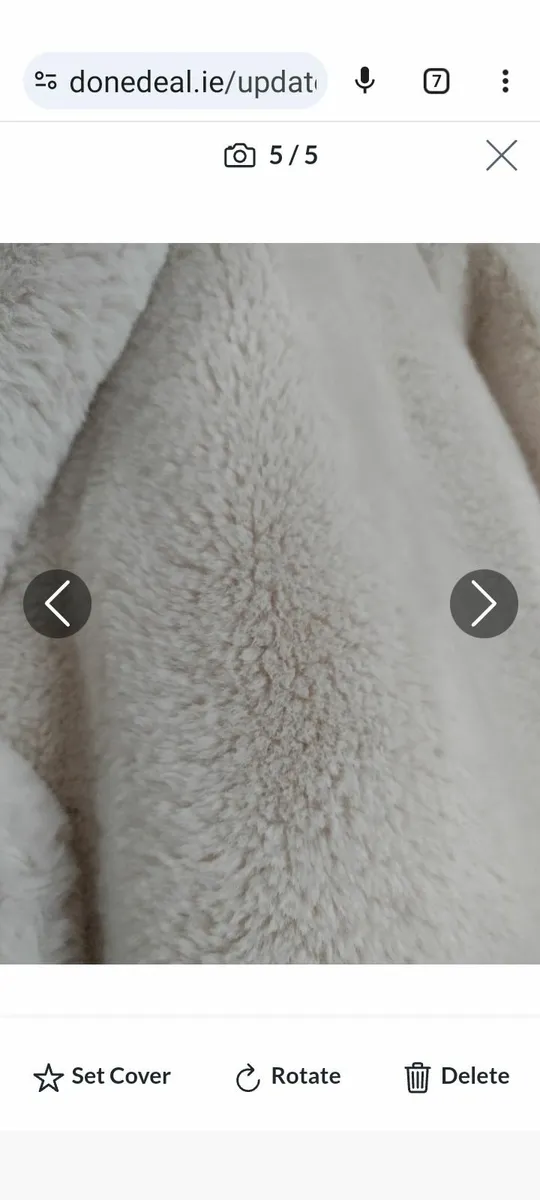 New full length faux fur coat - Image 2