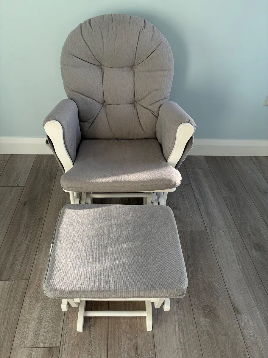 Babylo Rocking Chair and Footstool - Image 1