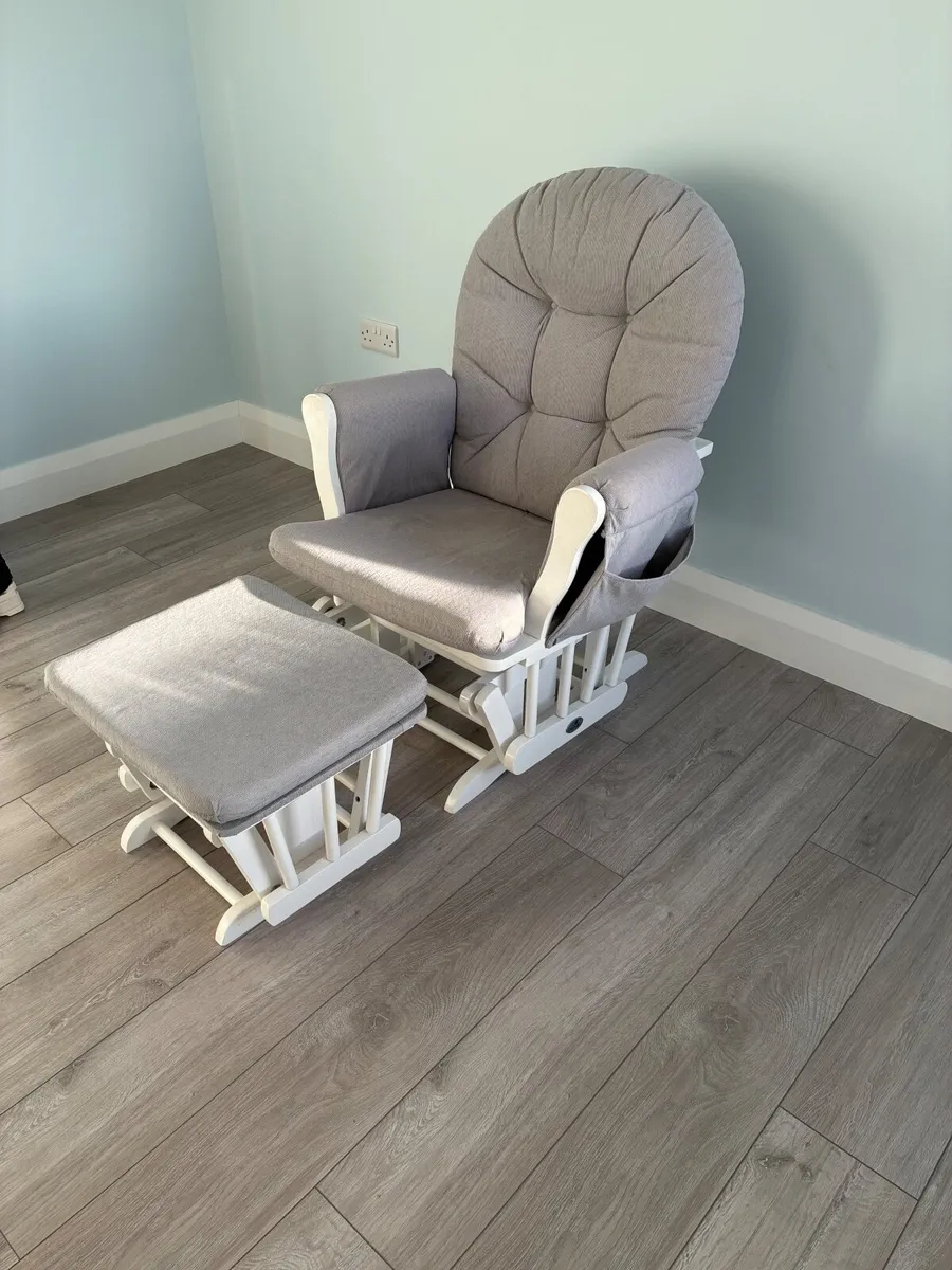 Babylo Rocking Chair and Footstool - Image 2