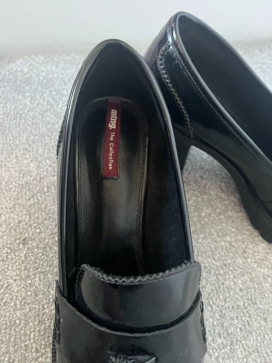 New Black Patent Ladies shoes - Image 3