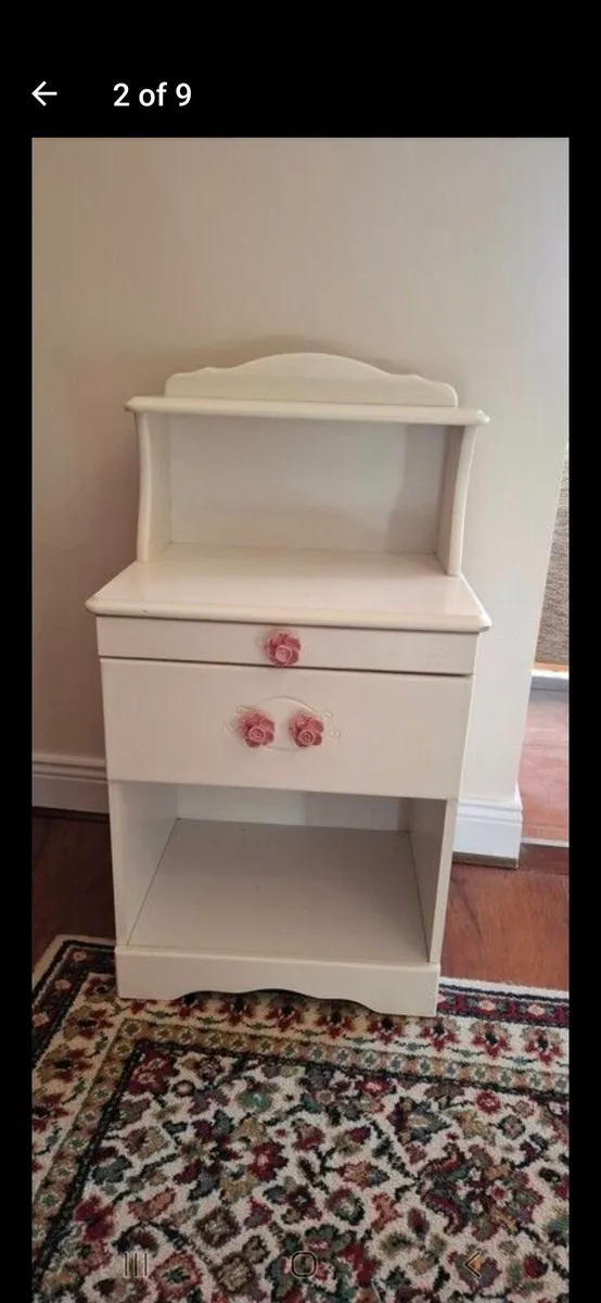 Decorative bedside cabinet- excellent condition - Image 2