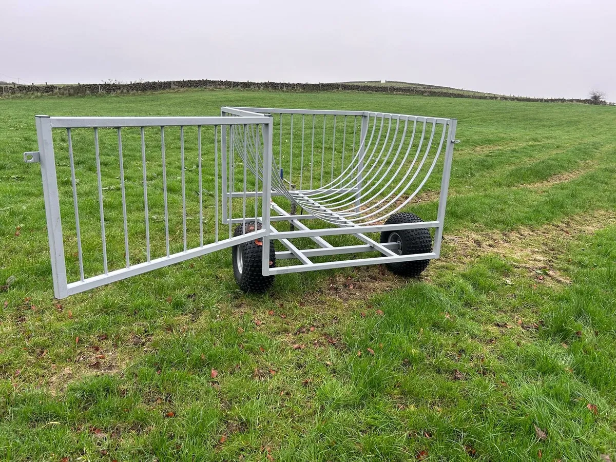 Round bale sheep craddle feeder - Image 4