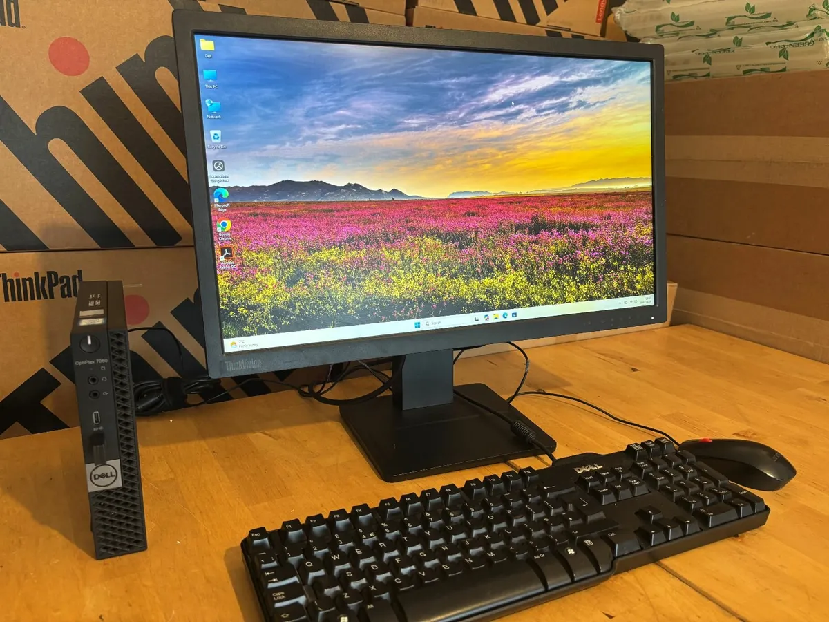 Dell Optiplex 7060 PC's-Hex i5-16GB Ram-Vat - Image 1
