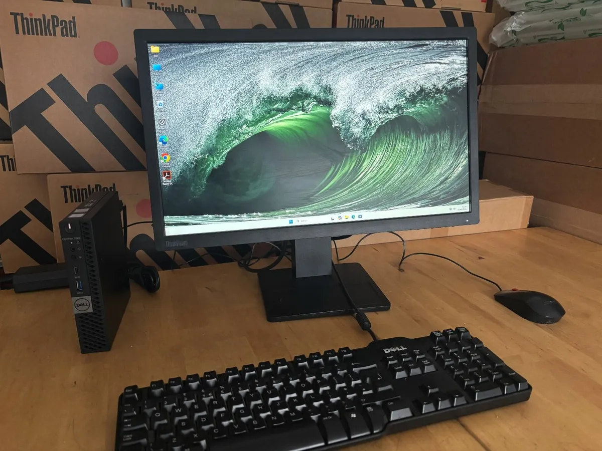 Dell Optiplex 7060 PC's-Hex i5-16GB Ram-Vat - Image 2