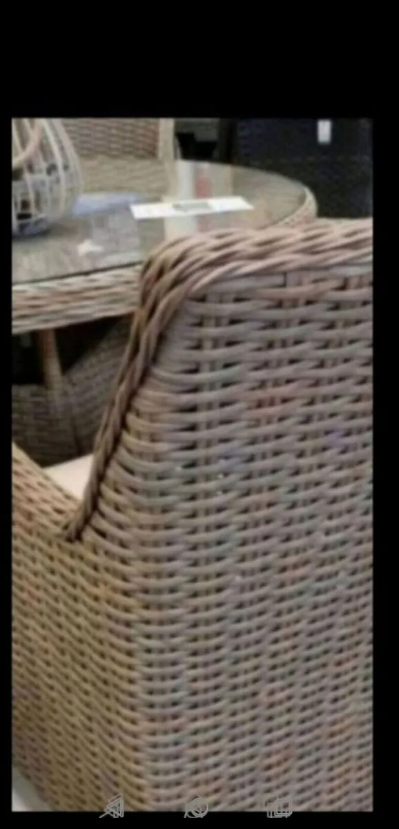 **CLEARANCE** Brand New Basket Rattan 6 Seater - Image 2