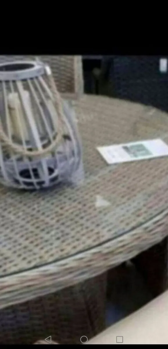 **CLEARANCE** Brand New Basket Rattan 6 Seater - Image 3