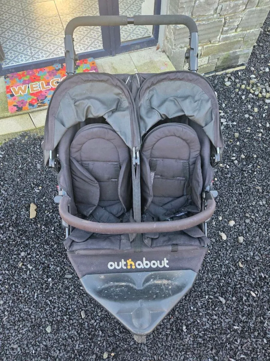 Out and About Double Buggy - Image 1