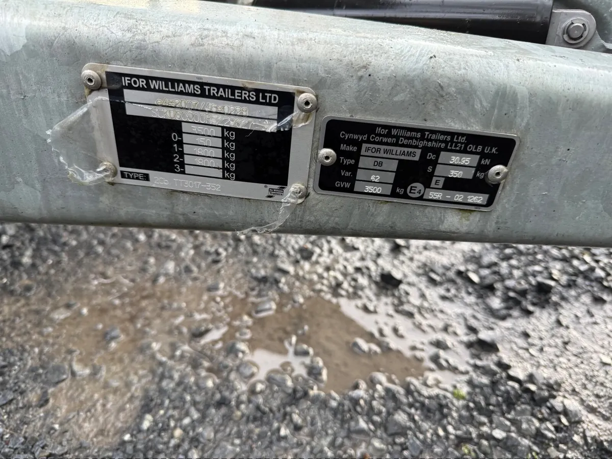 Trailer ifor Williams 10 x 5 Tipper - Image 2