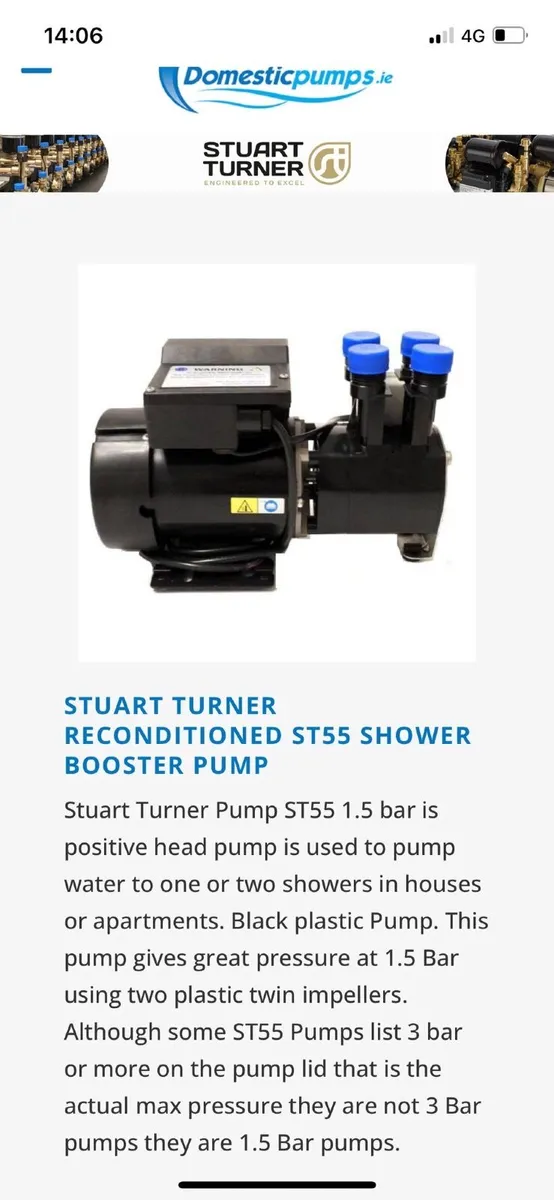 Shower pump - Image 4