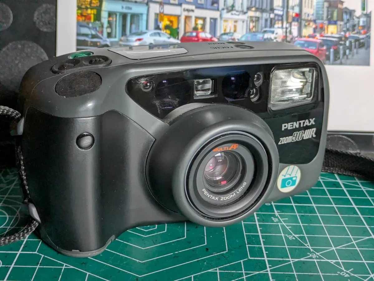 Pentax Zoom 90WR rugged film camera - Image 1