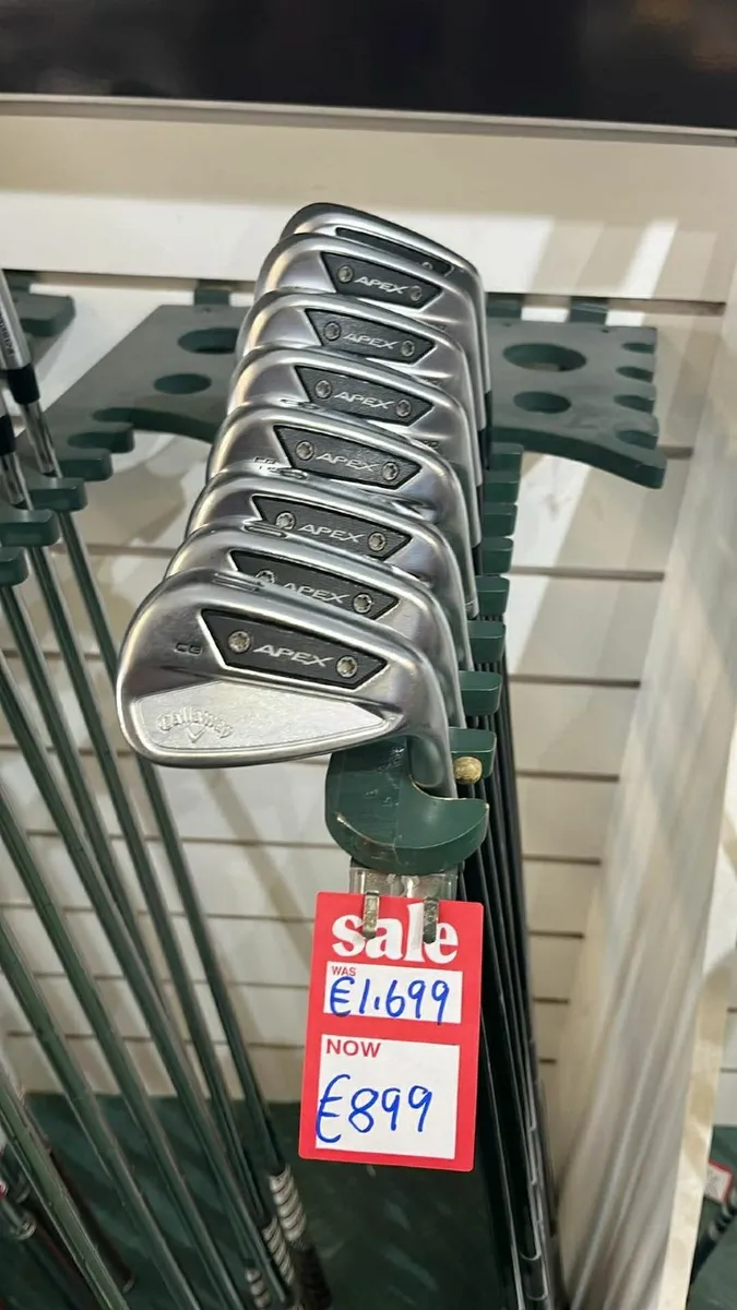 Callaway Apex CB 24 4-11(8) Stiff €1699 Now €899 - Image 3