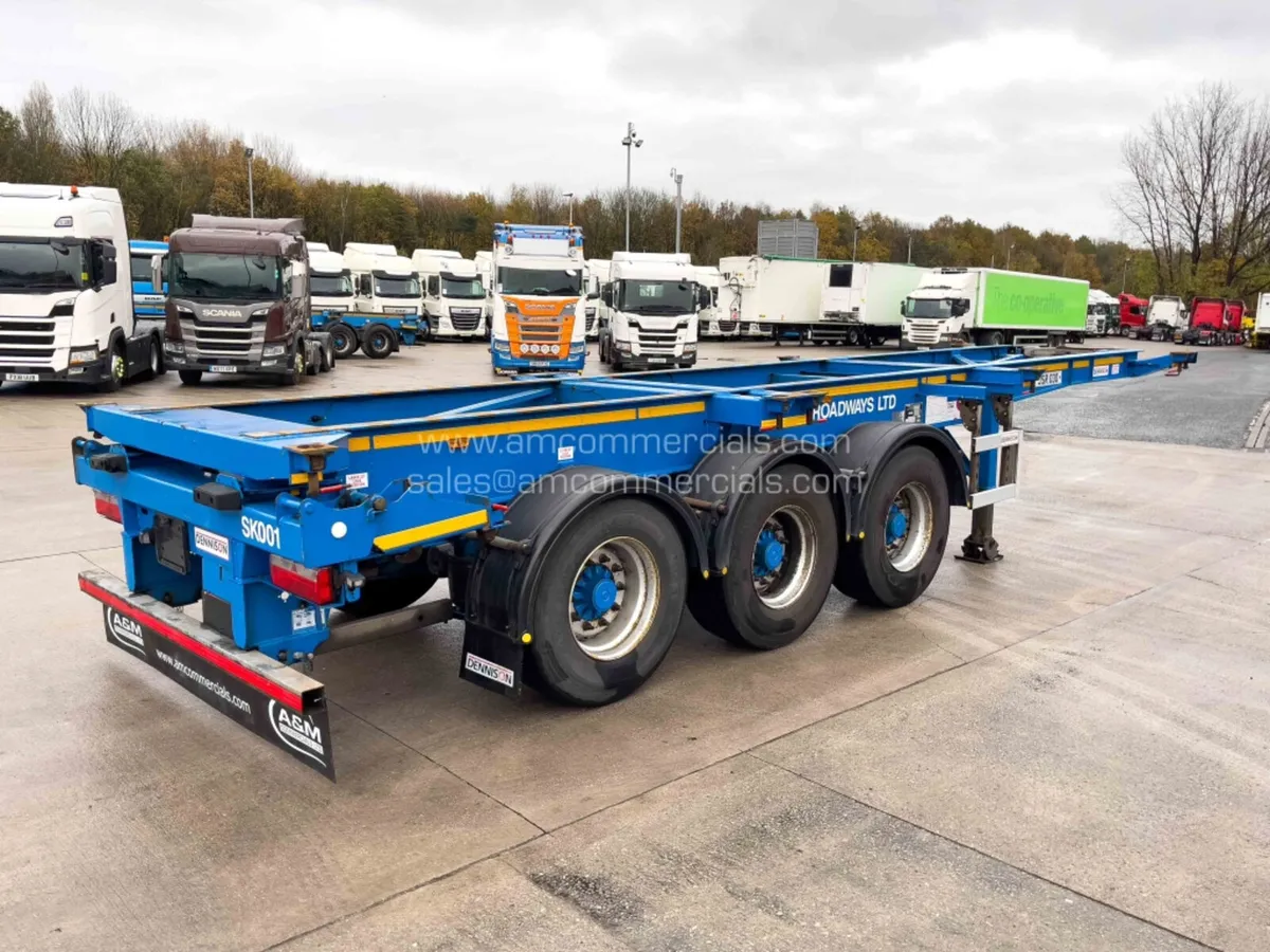 2018 DENNISON SLIDING SKELETAL TRAILER - Image 4