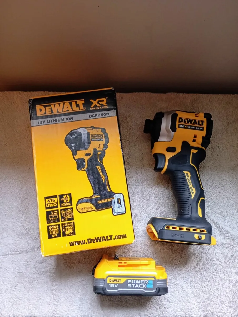 DeWalt dcf850 & Battery - Image 1