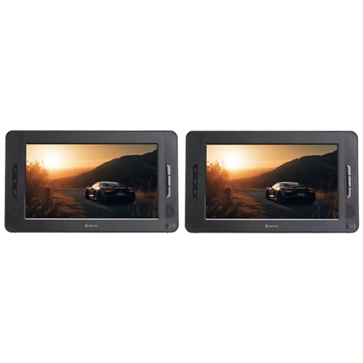 Portable DVD Player with Two Screens - Image 1