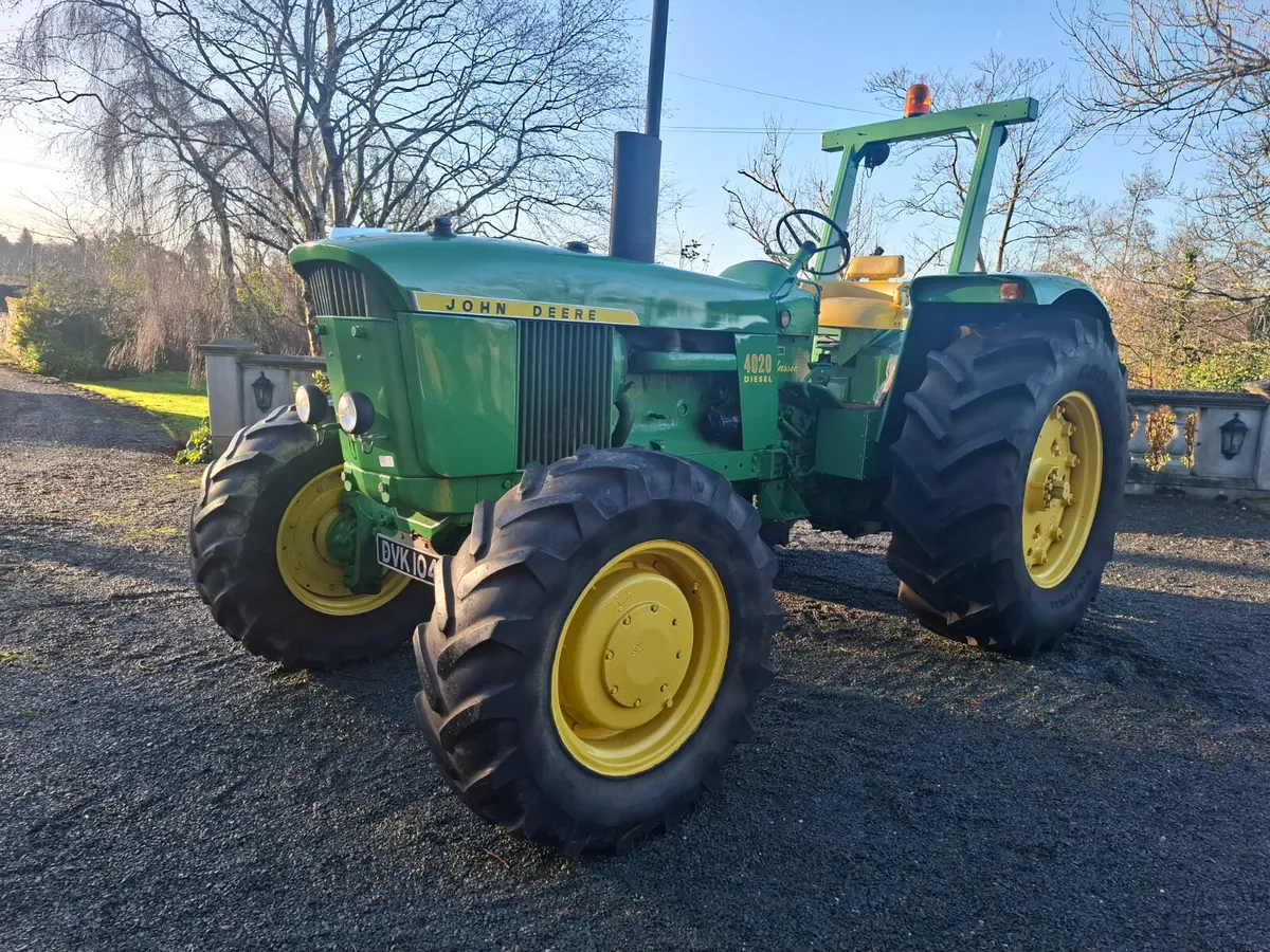 1969 John Deere 4020 Classic Diesel Tractor - Image 2