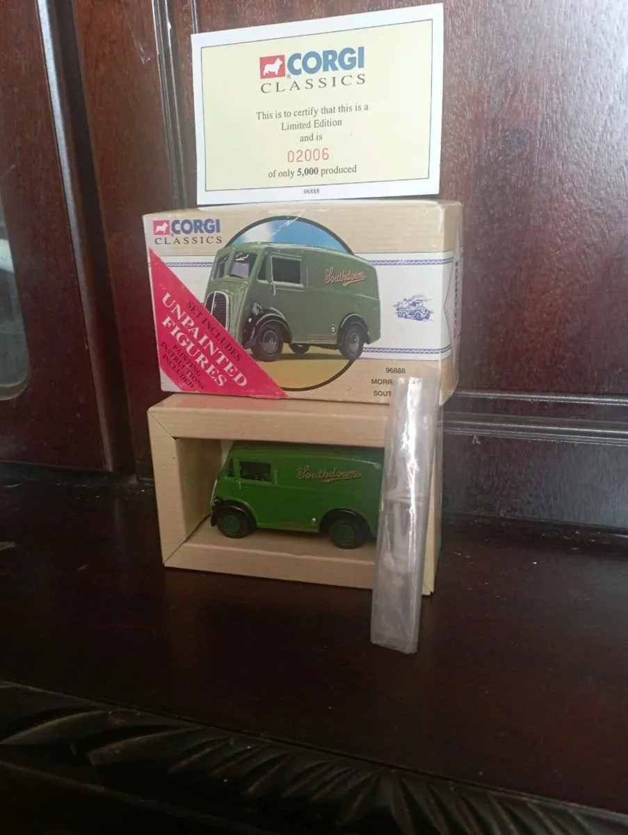 CORGI CLASSIC MORRIS J VAN SOUTHDOWN DIE - CAST - Image 1