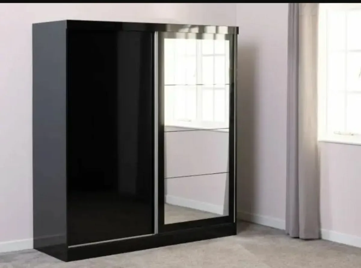 Nevada 2 Door Sliderobe 1.8m. No deposit required - Image 1