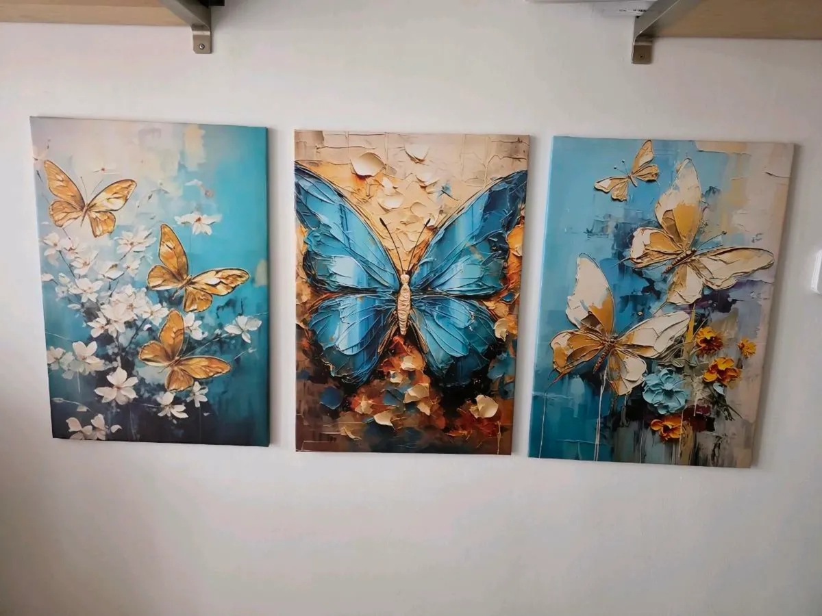 3 canvas 46x66cm each - Image 4