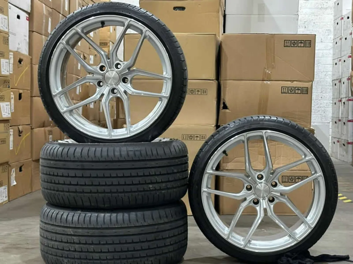 20" Veemann VC03 Alloys & Tyres For BMW F10 5x120 - Image 1