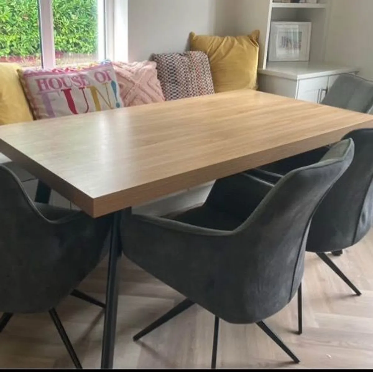 Dining table only not chairs 1.6m x 850mm x 760mm H