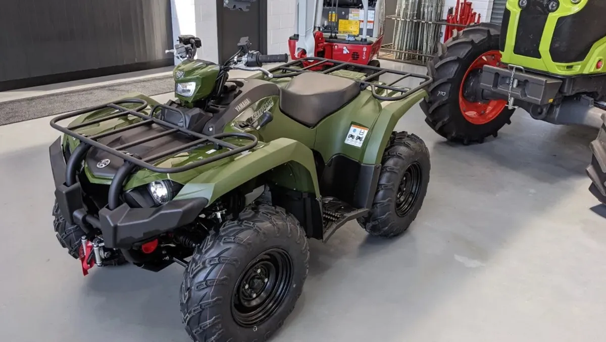 New Yamaha 450 & 700 Kodiak atv quads at Breens - Image 1