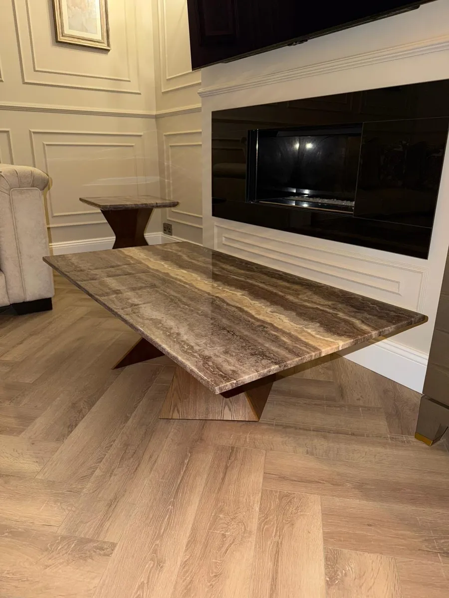 table and side table - Image 1