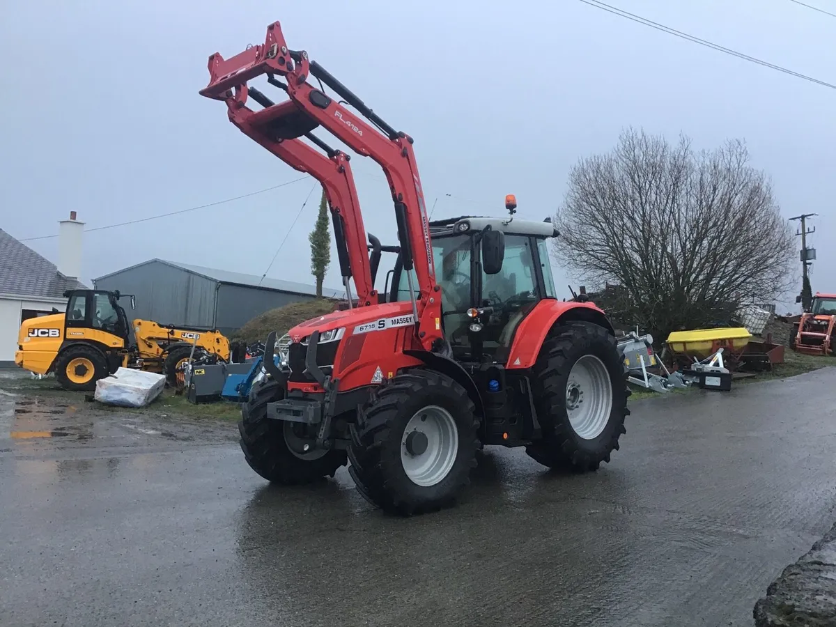 Massey Ferguson 6715S With MF FL.4124 Loader - Image 1