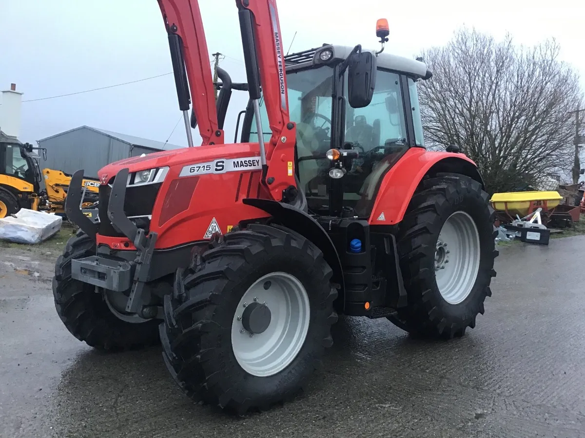 Massey Ferguson 6715S With MF FL.4124 Loader - Image 2