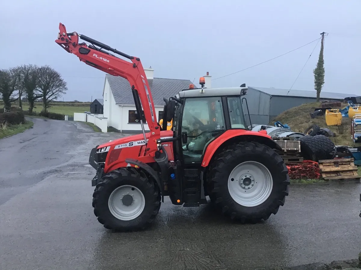 Massey Ferguson 6715S With MF FL.4124 Loader - Image 3