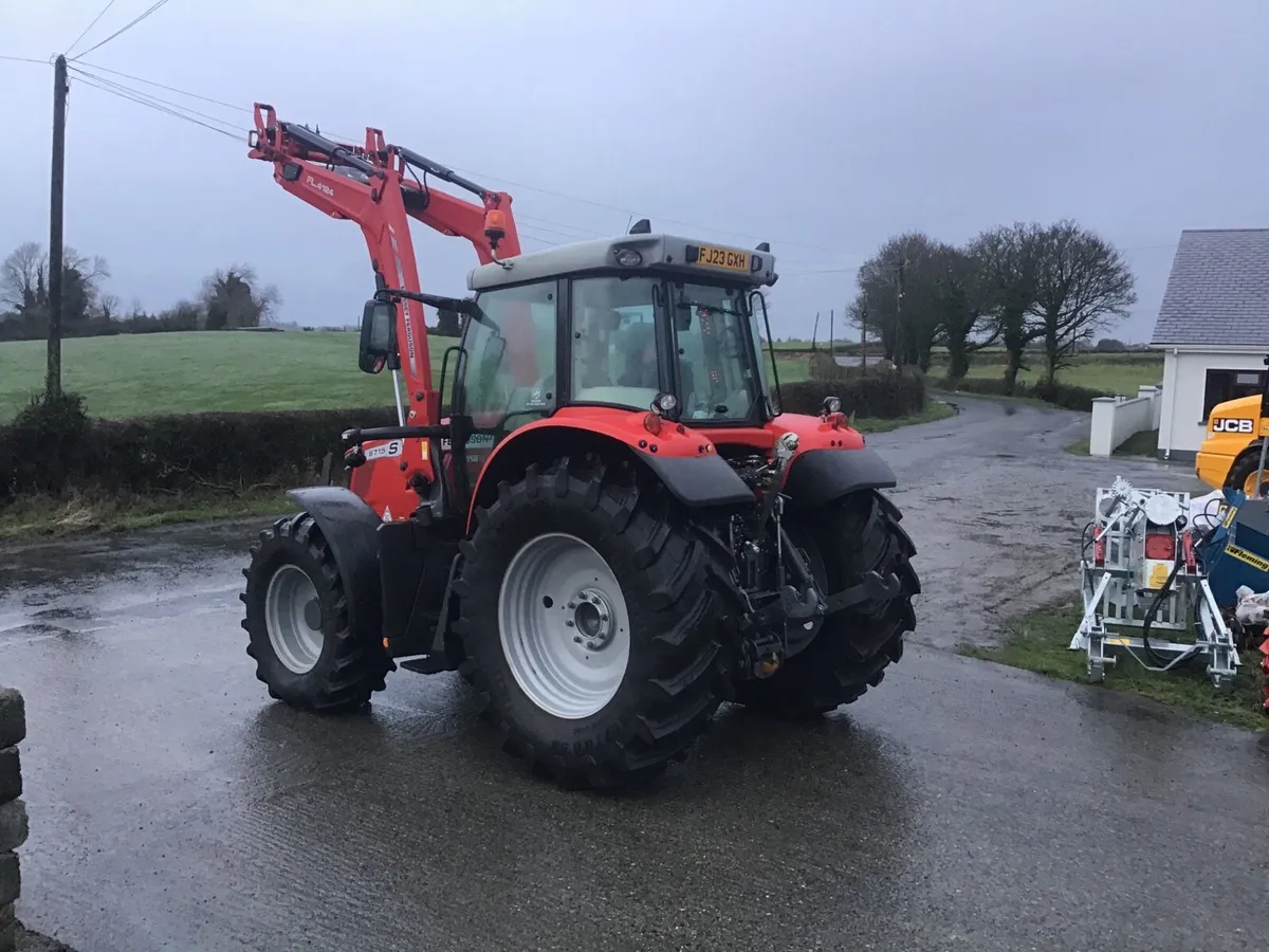 Massey Ferguson 6715S With MF FL.4124 Loader - Image 4