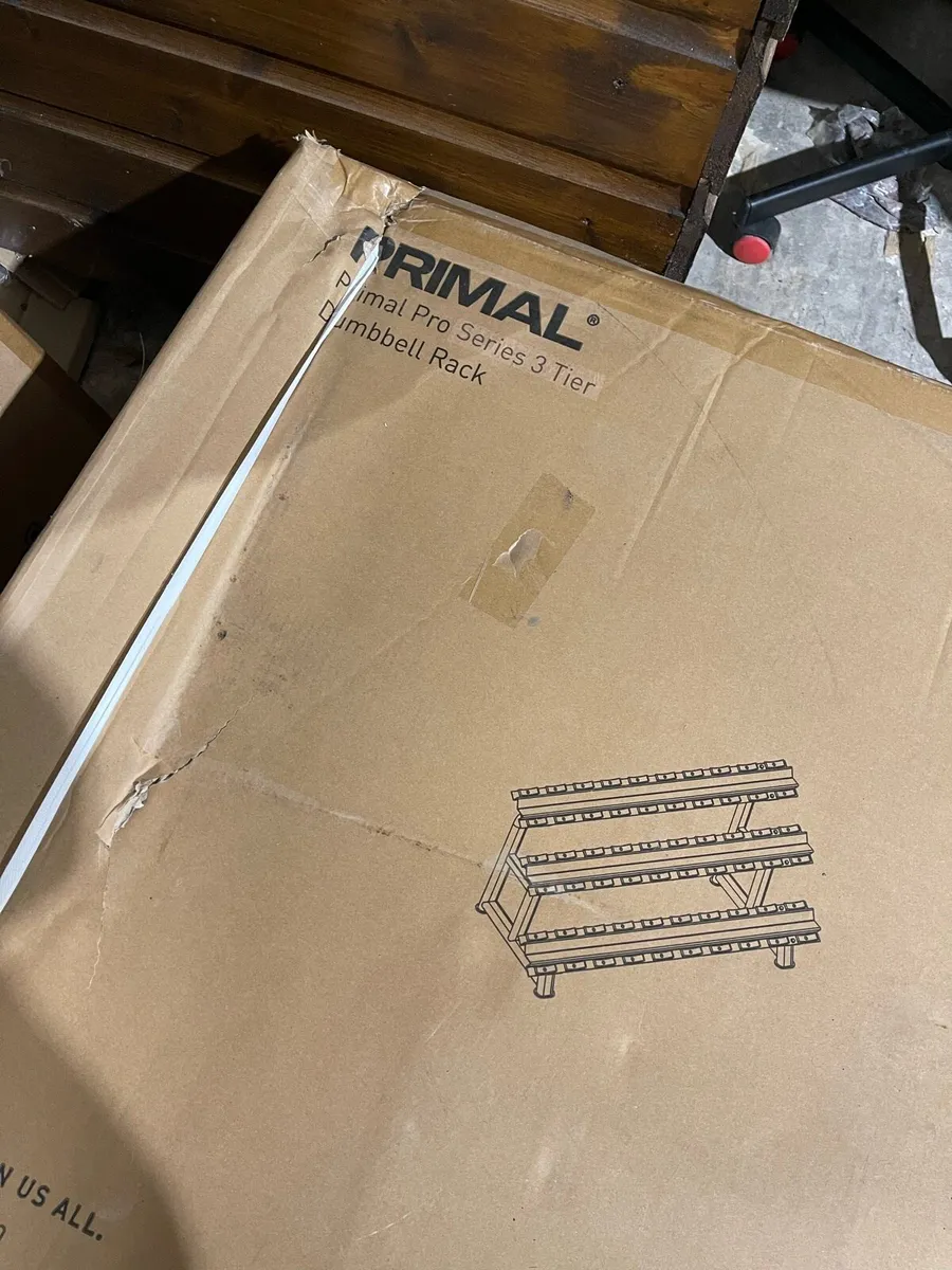 Primal Pro Series 3 Tier Dumbbell Rack - Image 2