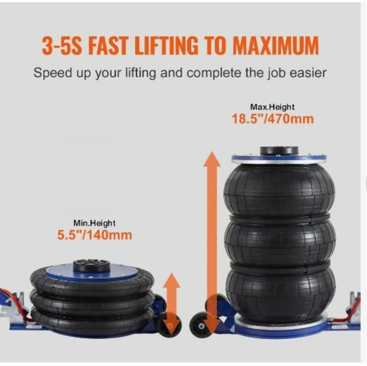 Air Jack, 5 Ton/11000 lbs - Image 3