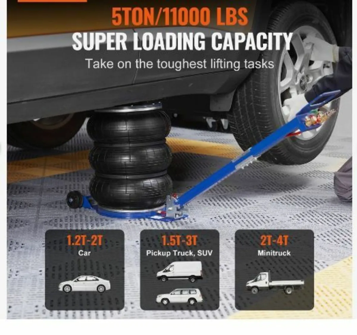 Air Jack, 5 Ton/11000 lbs - Image 2