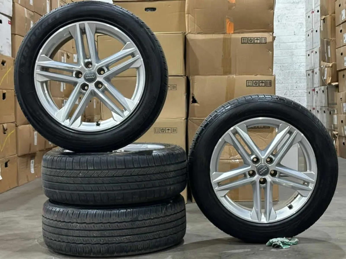 19" GENUINE AUDI Q5 S-LINE Alloy Wheels & Tyres - Image 1