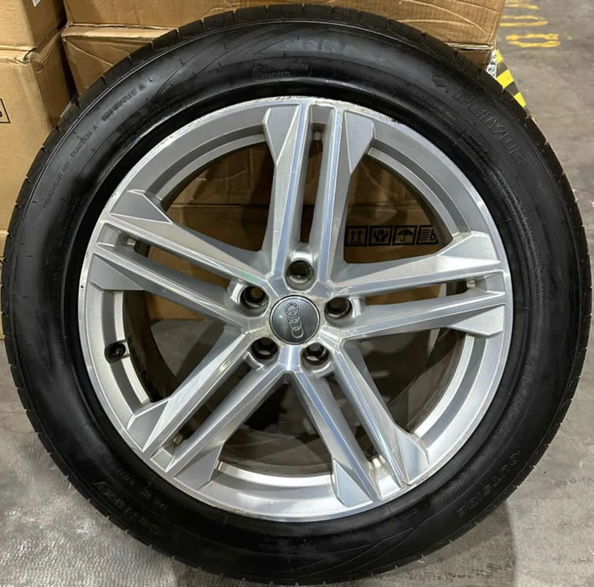 19" GENUINE AUDI Q5 S-LINE Alloy Wheels & Tyres - Image 2