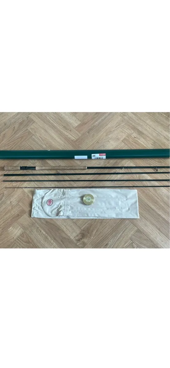 Rl Winston salmon fly fishing rod ( sage hardy ) - Image 1