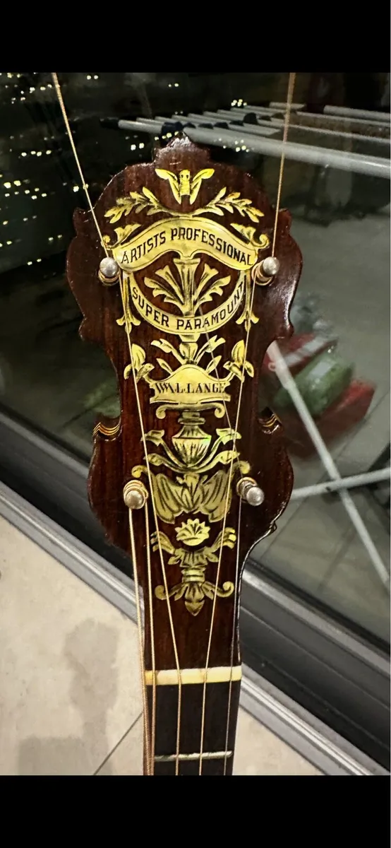 Super Paramount Artists Professional Tenor Banjo - Image 1